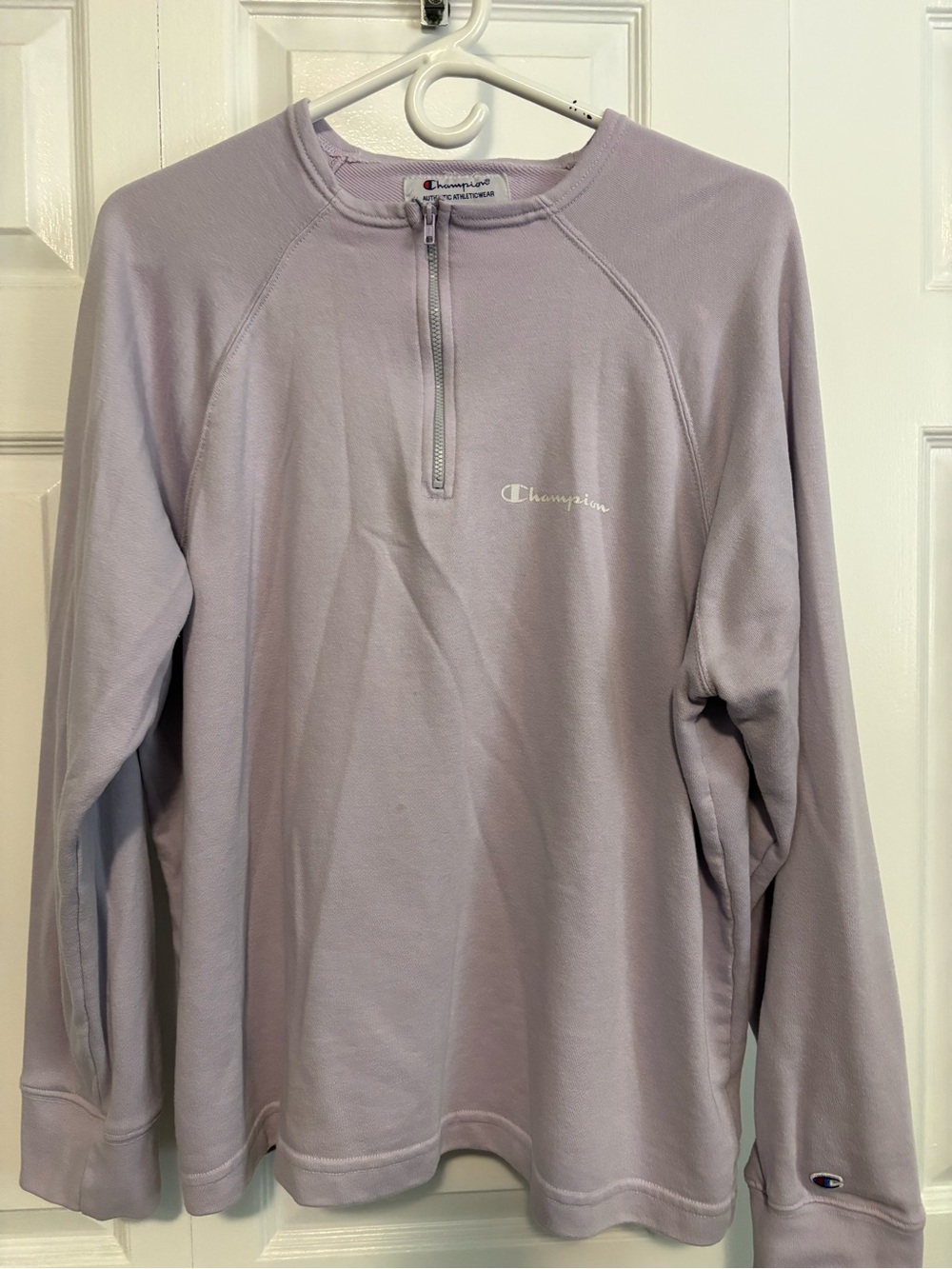 Champion Women’s Light Lavender Half-Zip Pullover